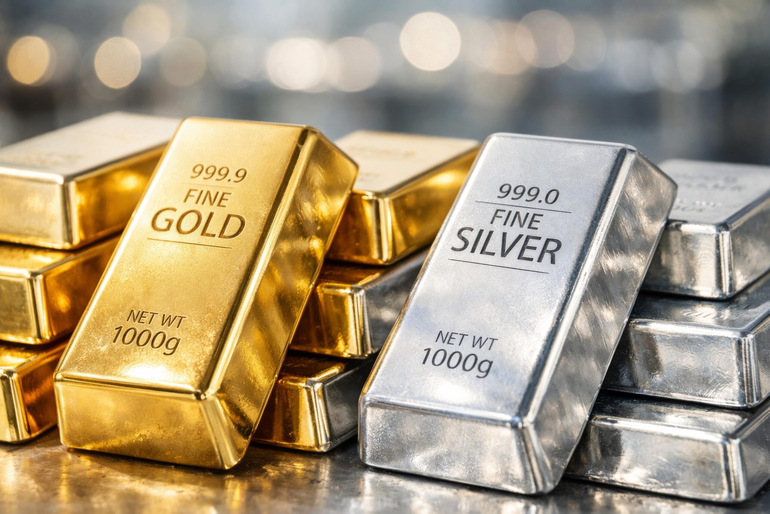 Gold price falls ₹10 to ₹1,54,190; silver down ₹100, trading at ₹2,64,900 | Commodity News