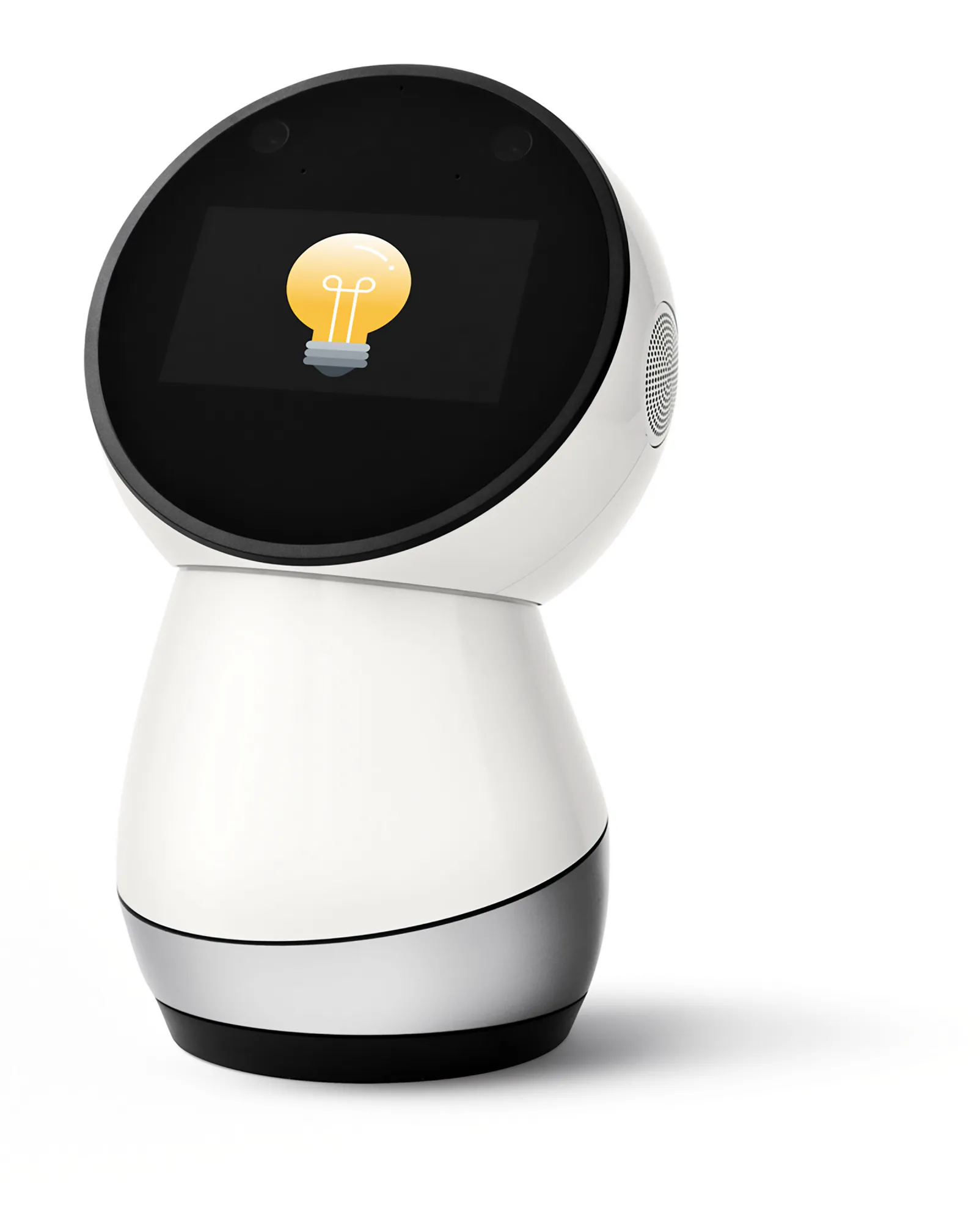 A robot with a shape vaguely like a lowercase letter "i"