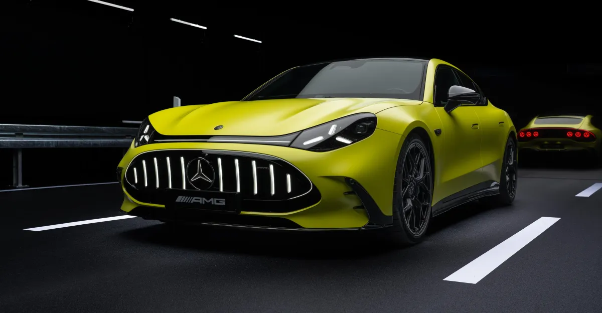 Mercedes’ electric AMG GT 4-door coupe can go 0-60 in 2 seconds
